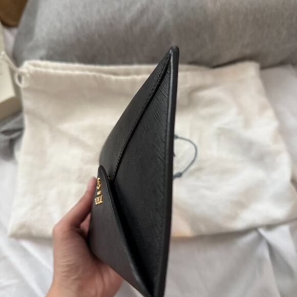 Prada Black Envelope Clutch - Picture 6 of 7